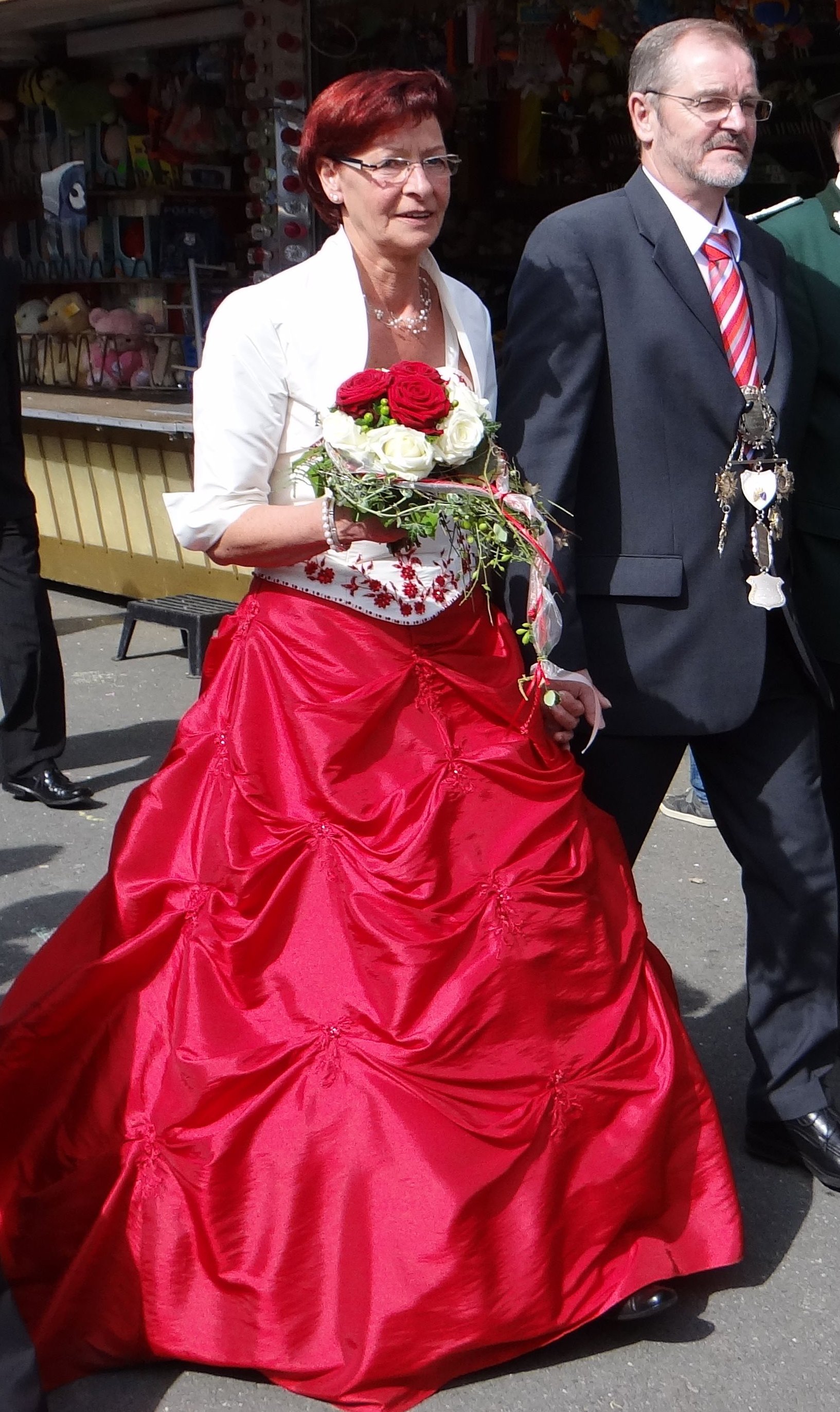 Kaiser Winfried Korte mit Ehefrau Ulla